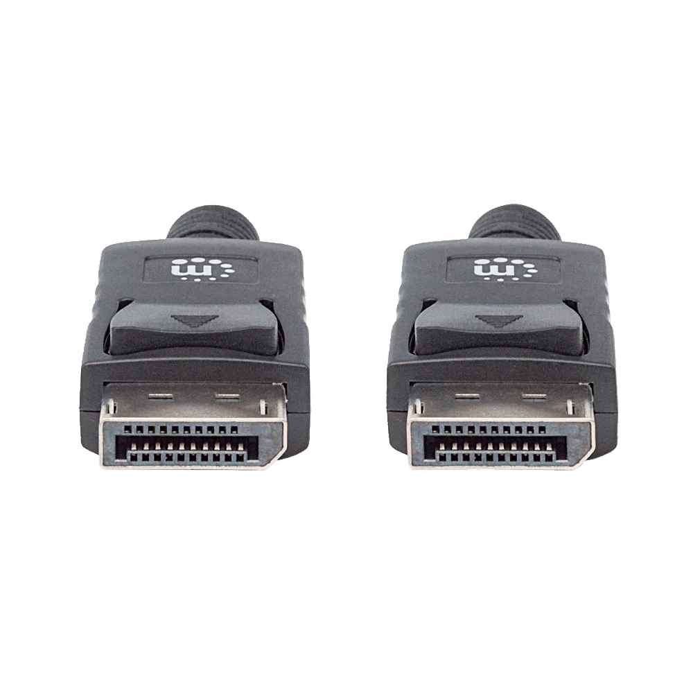 Cable Dp/Dp M/M 307116 2mt 4k/60hz Negro Bolsa - Imagen 3