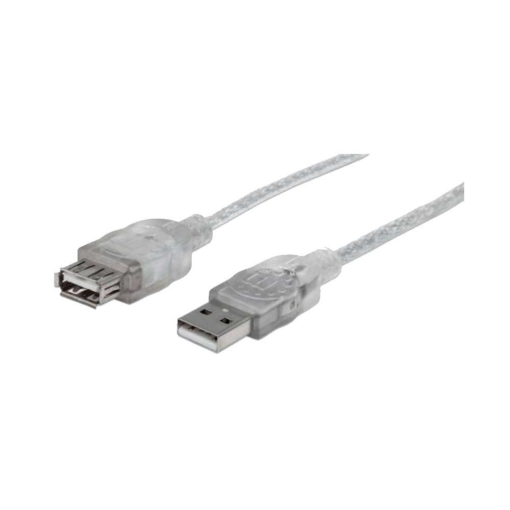 Cable Extensor Usb 2.0 M/H 340496 3mts Translucido