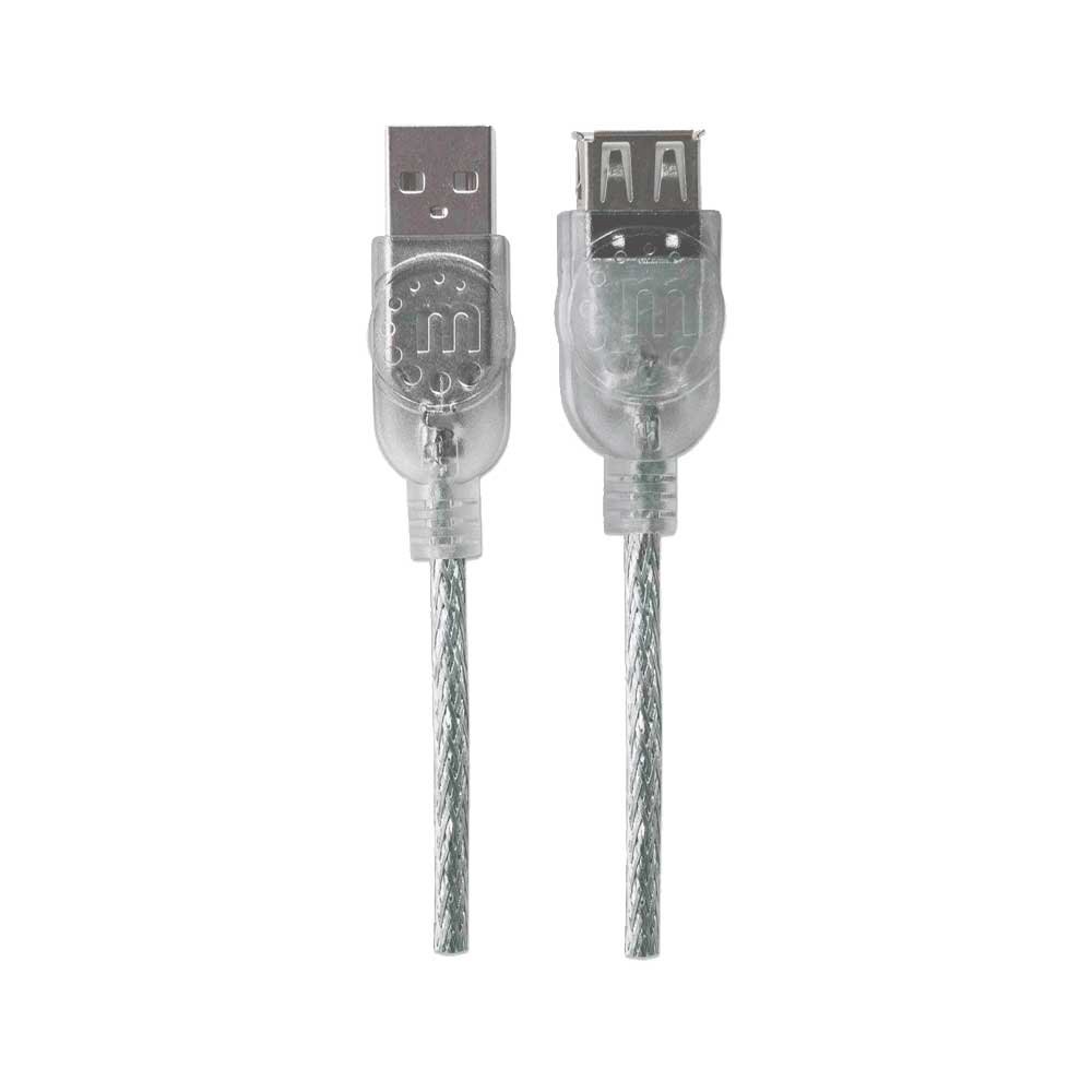 Cable Extensor Usb 2.0 M/H 340496 3mts Translucido - Imagen 2