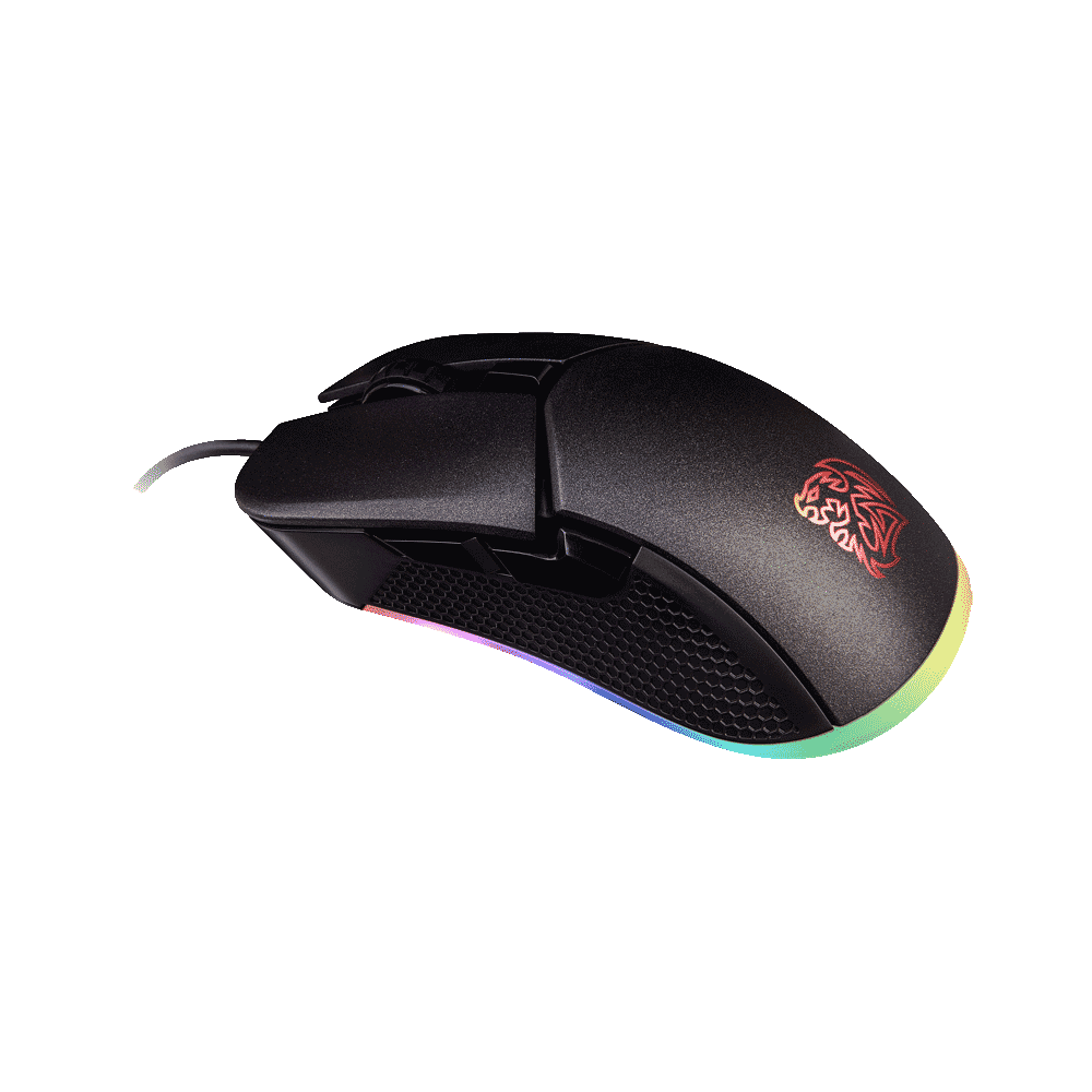 Mouse Gamer Usb Mo-Irs-Wdohbk-04 Iris Rgb Thermal Optico 5000dpi