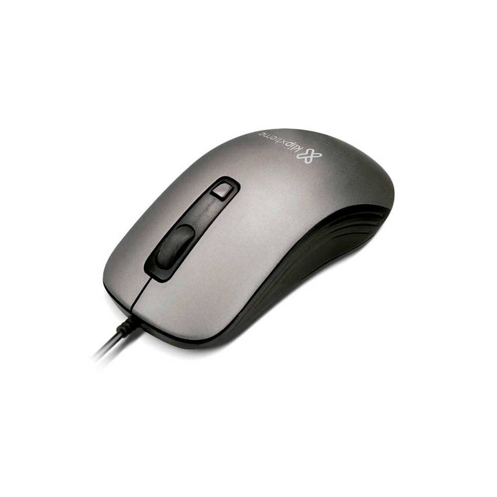 Mouse Klip Usb Kmo-111 1600dpi/Gris