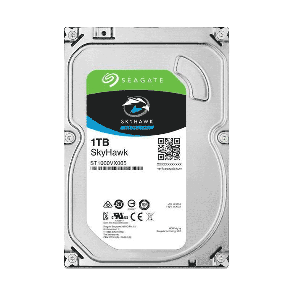 Disco Duro Sata3 1tb Seagate 5900 64mb Skyhawk St1000vx005 Surveillance
