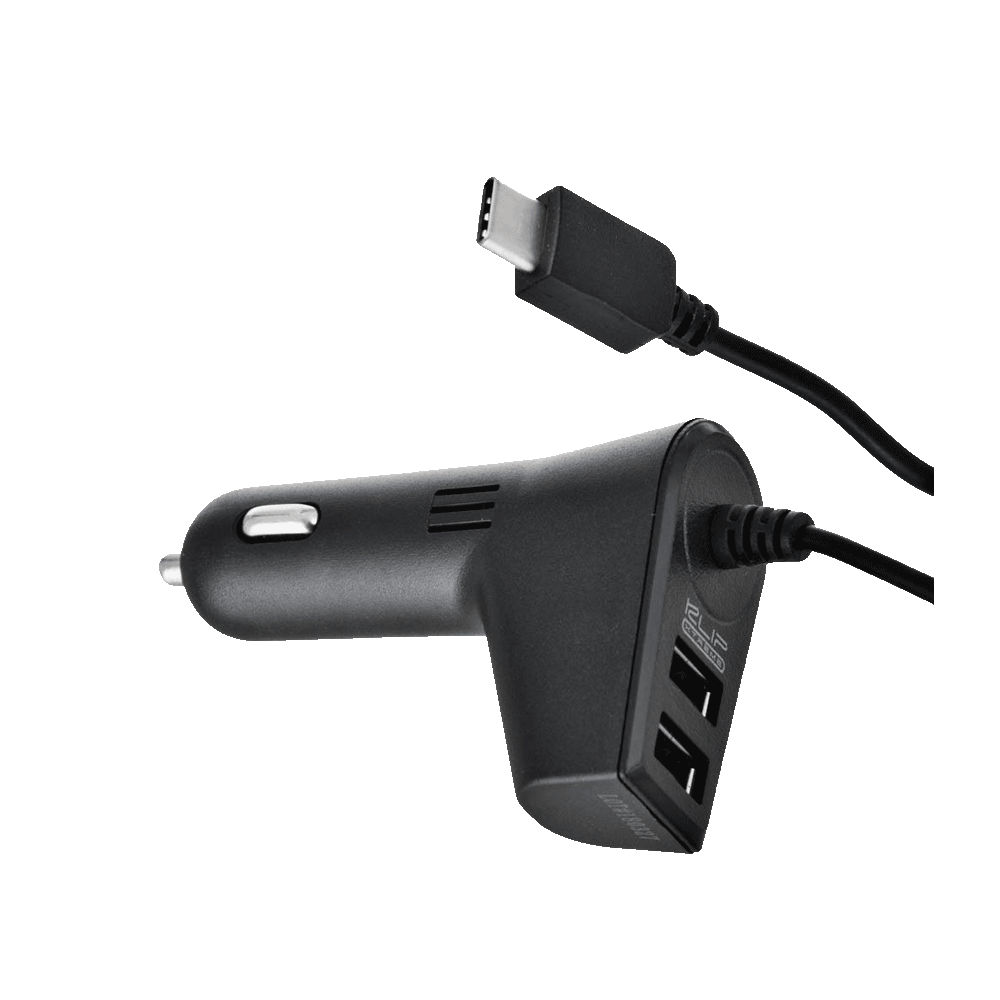 Cargagor Klip Dual Usb P/Auto Kma-111 C/Cable Usb C - Imagen 4