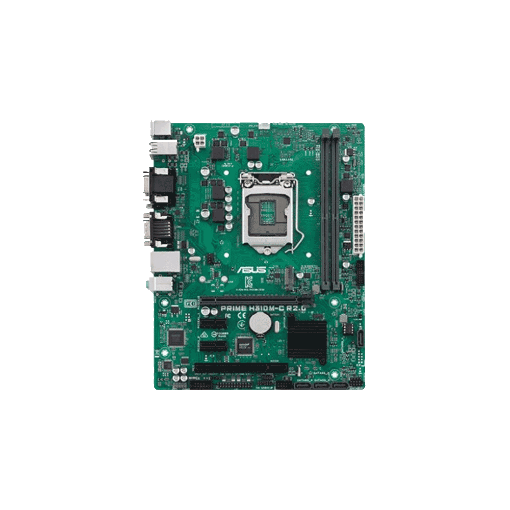 Placa Madre Asus 1151 Prime H310m-C R2.0 V/S/R/Dvi/Com/M2/Ddr4/Matx - Imagen 2
