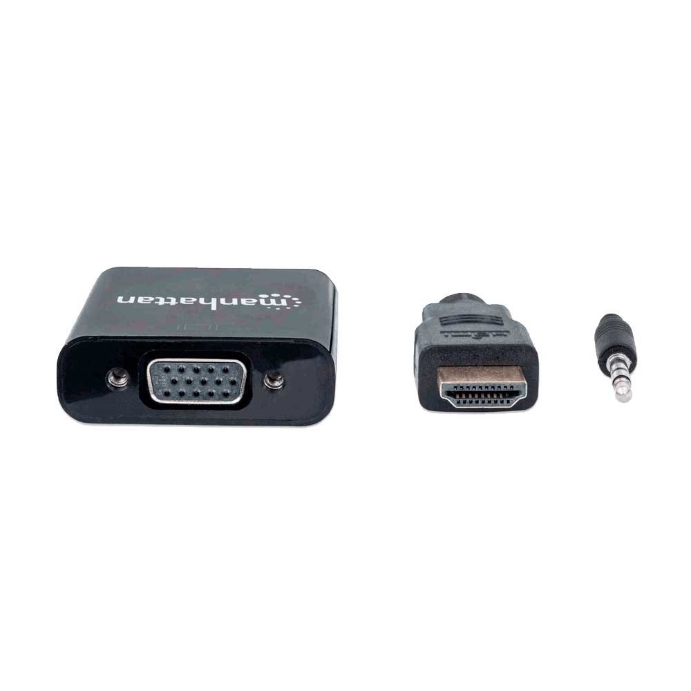 Adaptador Hdmi-Vga/Audio 151559 Bolsa Negro - Imagen 2