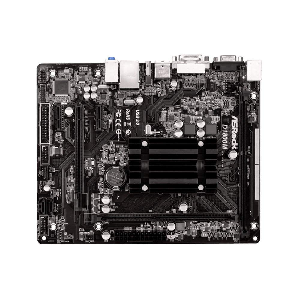 Placa Madre + Procesador Asrock D1800m Dc 2.41/V /S /R /Hdmi /Dvi /Ddr3 /Usb3.0 /Matx - Imagen 2