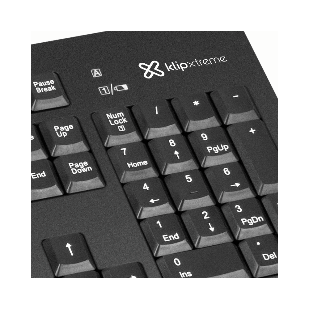 Teclado Con Mouse Wireless Klip Kck-265s Slim EspañOl/ Negro - Imagen 3