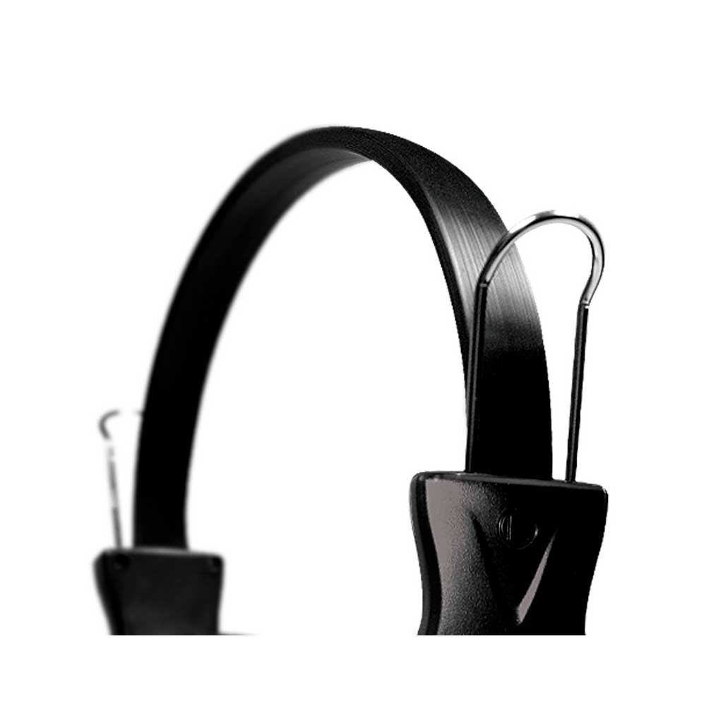 Headset Ksh-320 Stereo With Mic Klip C/Cont Vol/3.5mm/2 Jack/Negro - Imagen 2