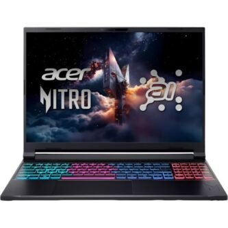Notebook Gamer Acer Nitro V Slim ANV16S Ryzen 7 260 16GB 512GB SSD RTX 5070 16" 180Hz