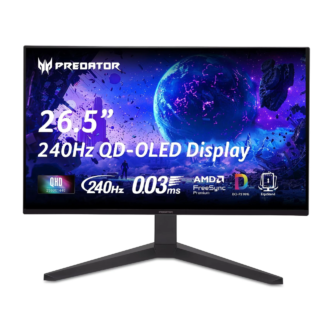 Monitor Gamer Acer Predator X27U 27" OLED WQHD 240Hz 0.03ms HDR FreeSync