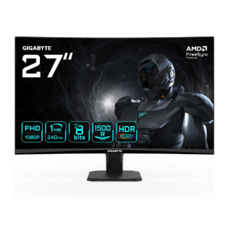 Monitor Gamer Curvo Gigabyte GS27FC2 27" Full HD 240Hz 1ms FreeSync Premium