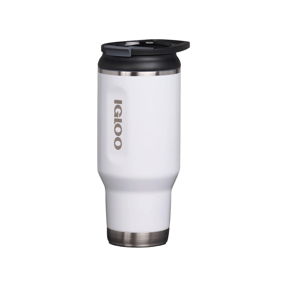 Vaso Termico Igloo 950ml Blanco C/Tapa 71077 - Imagen 2