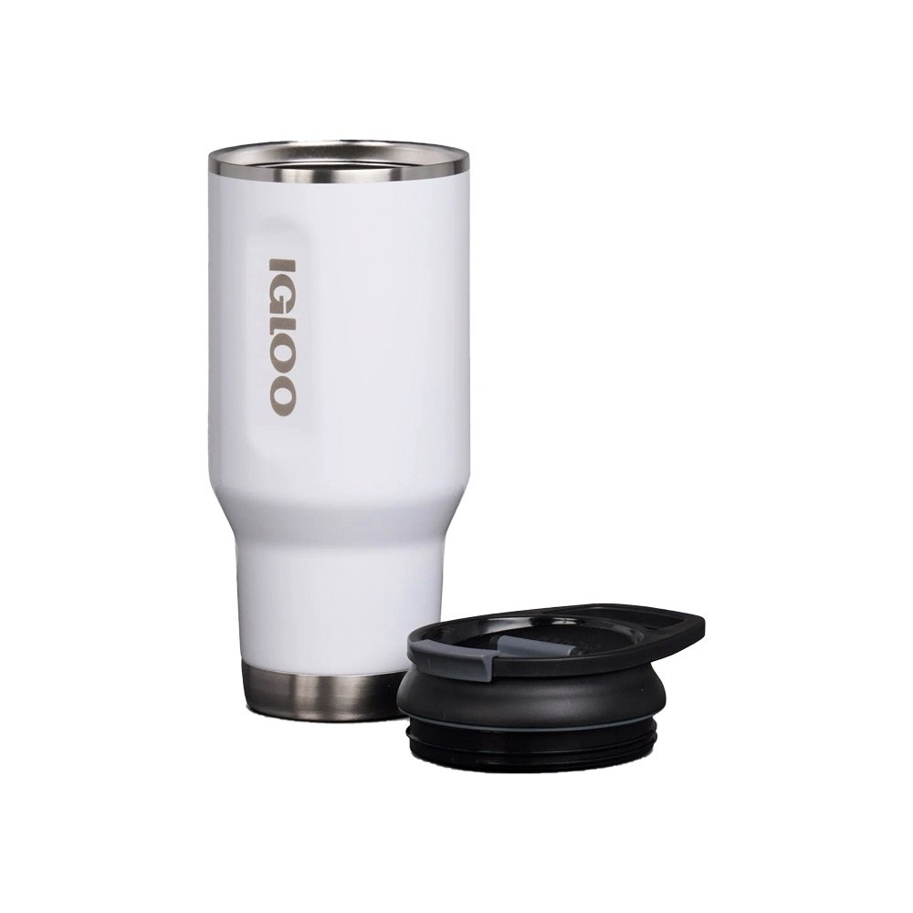 Vaso Termico Igloo 950ml Blanco C/Tapa 71077 - Imagen 3