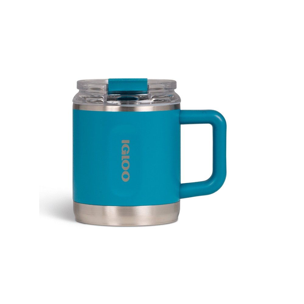 Taza Termica Igloo 450ml P/Café Azul Moderno 71233