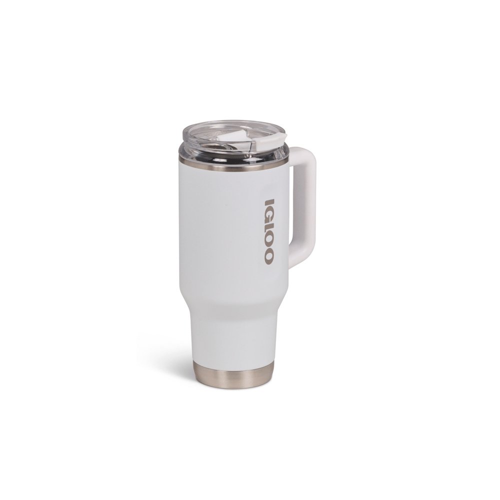 Vaso Termico Igloo 950ml Blanco C/Pajita 71221 - Imagen 2