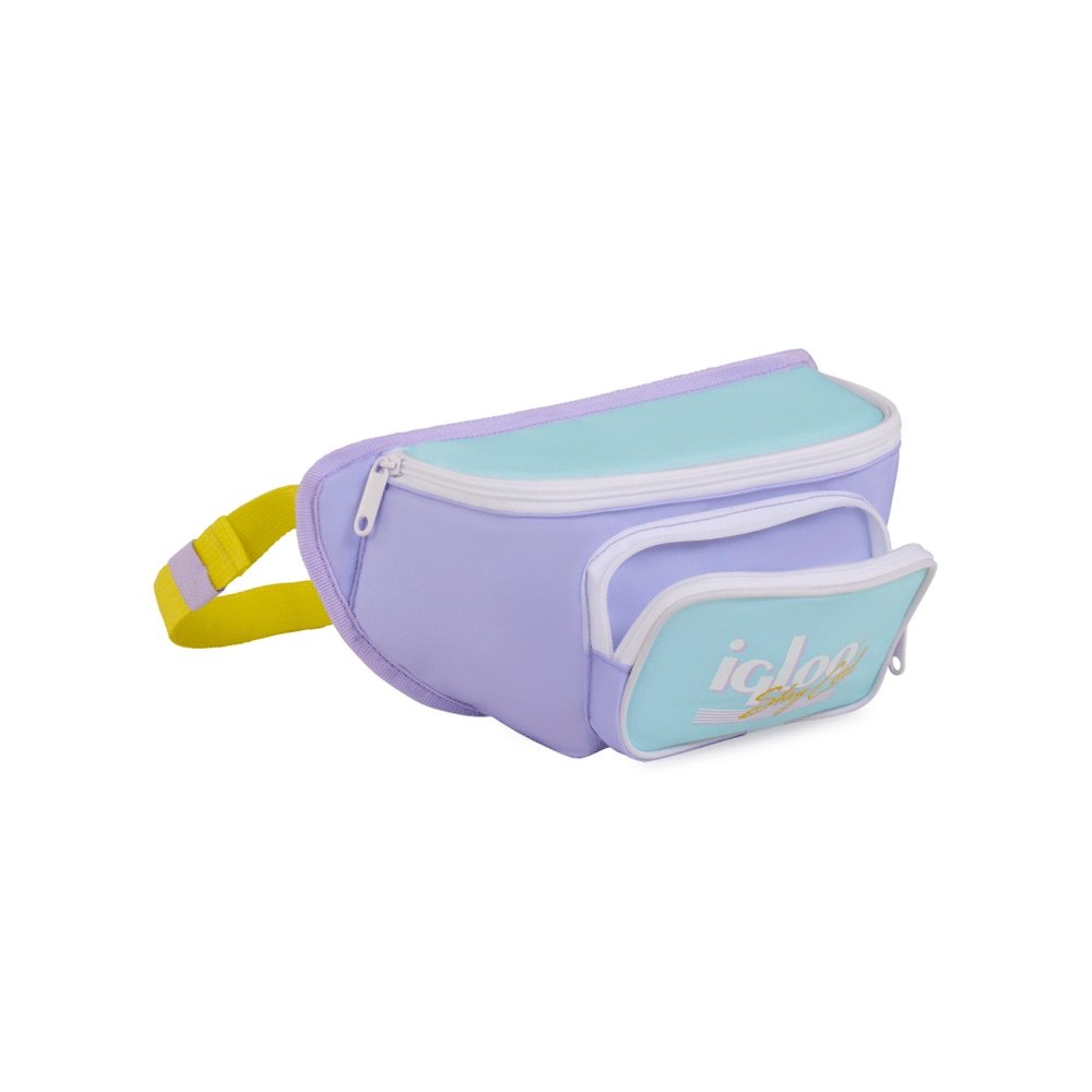 Bolsa Termica Igloo 3 Latas Funny Pack Retro Lila 63078 - Imagen 2