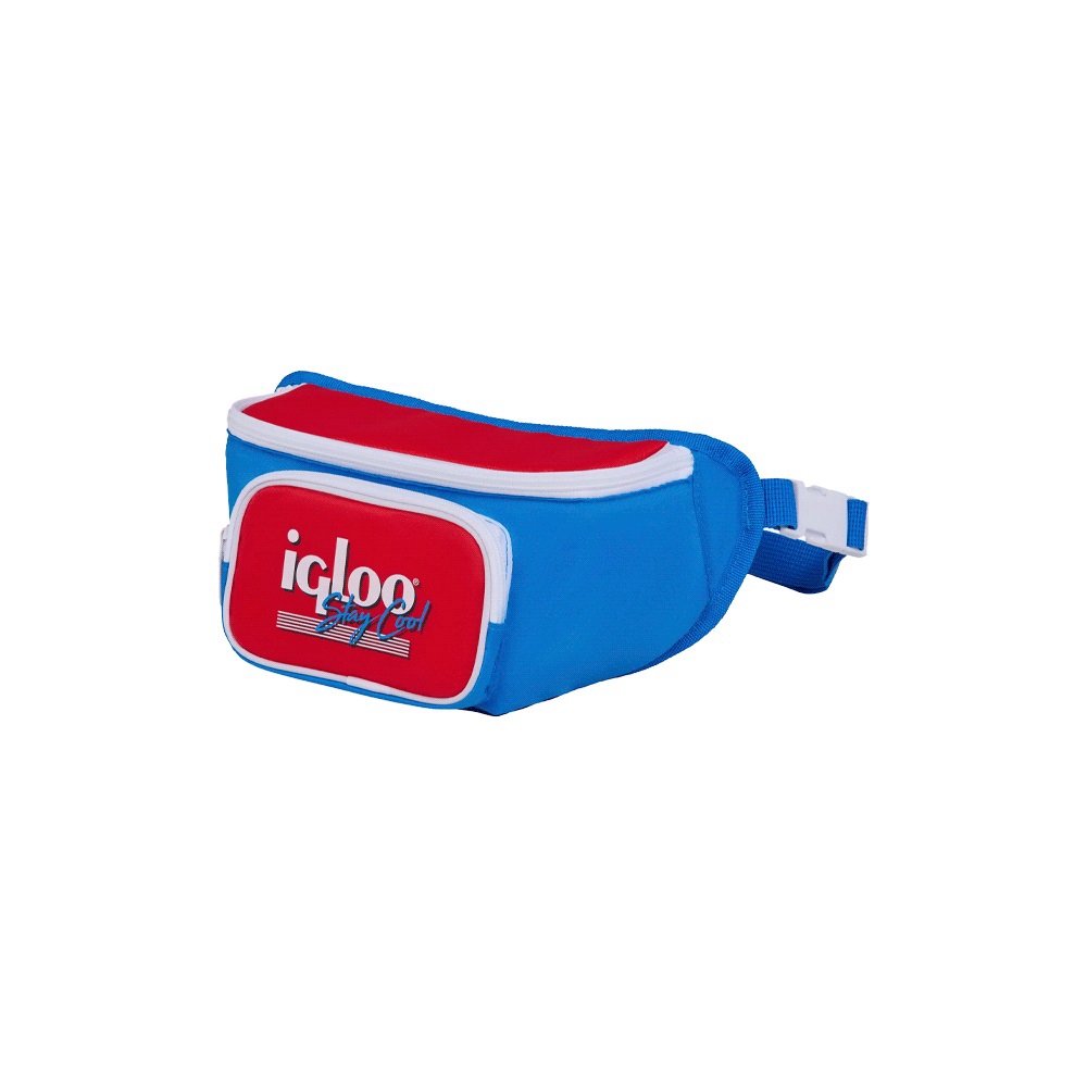 Bolsa Termica Igloo 3 Latas Funny Pack Retro Azul 63079 - Imagen 2