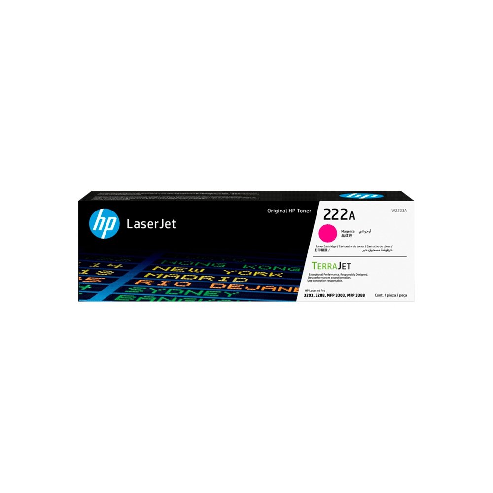 Toner Hp 222a Magenta W2223a Lj Pro M203/Mfp 3201/3204/3288/3303/3388