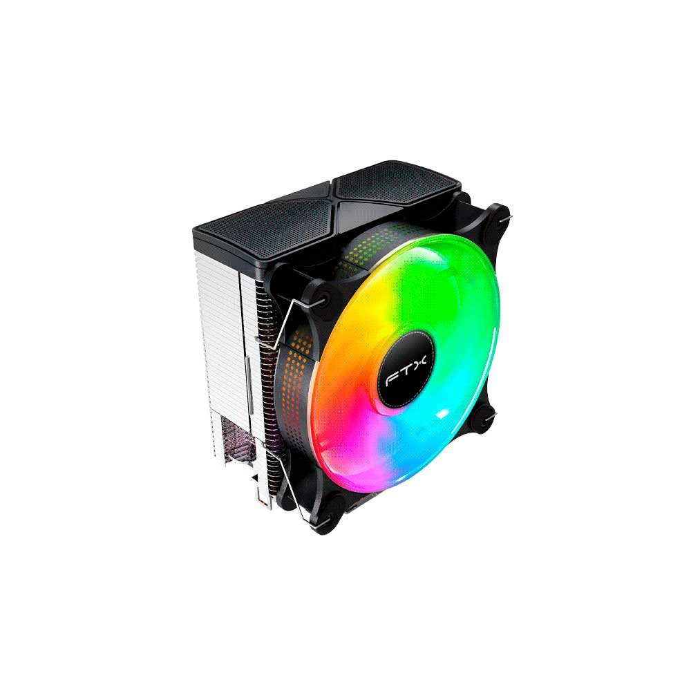 Cooler Para Cpu Ftx Ftxcc-421p 120mm Rgb Lga1150 1151 1155 1156 1200 1700 Am4 Am5 - Imagen 2