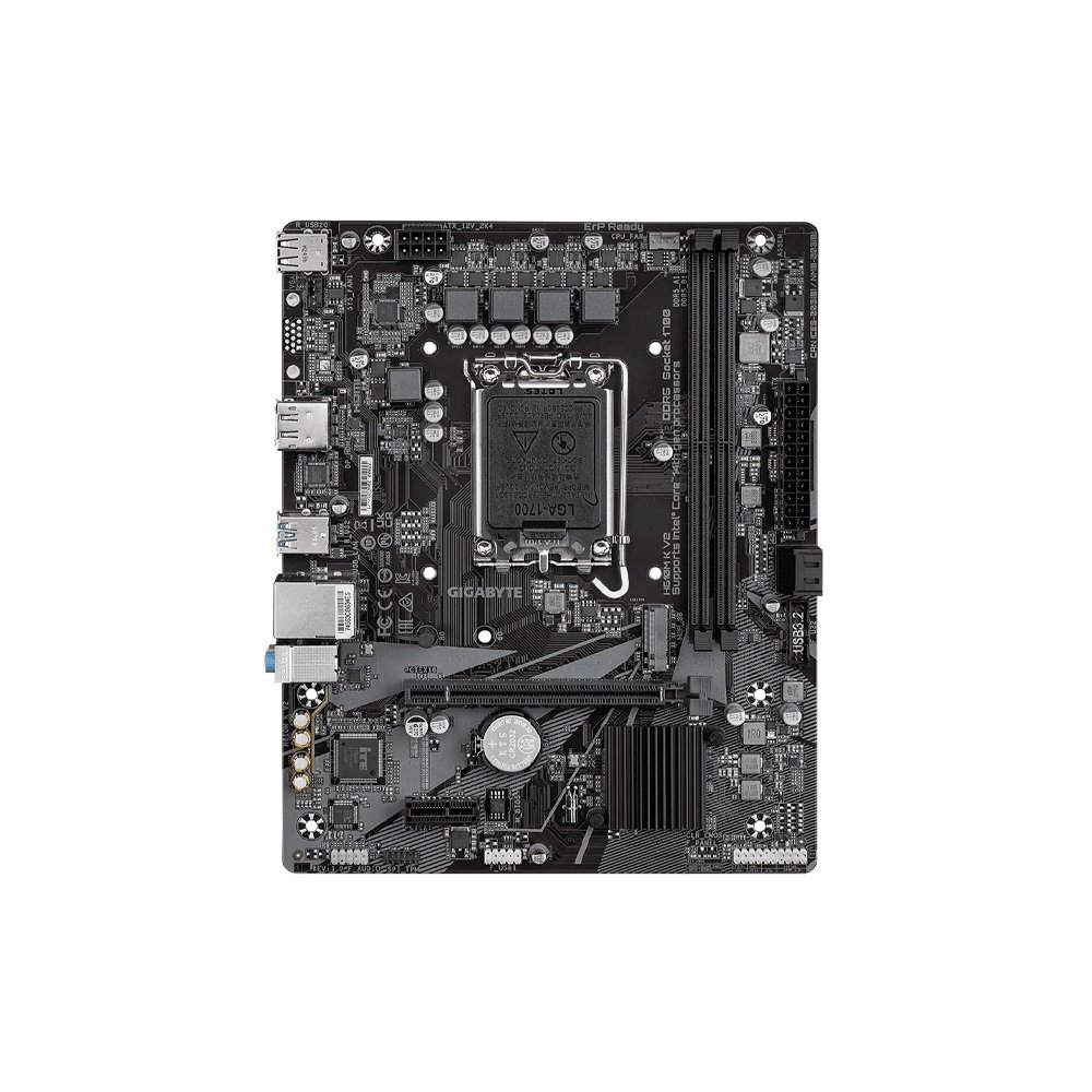Placa Madre Gigabyte 1700 H610m K V2 Ddr5 S/R/Hdmi/Dp/M2/Usb3.2/Matx - Imagen 2