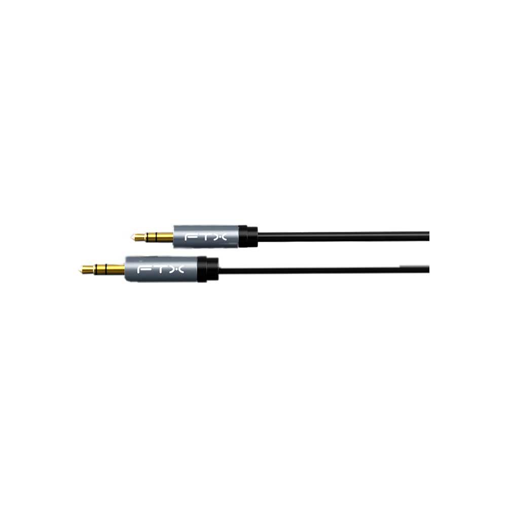 Cable De Audio Auxiliar 3m Ftx-Av311-P11gn-Sg3 Negro Bolsa