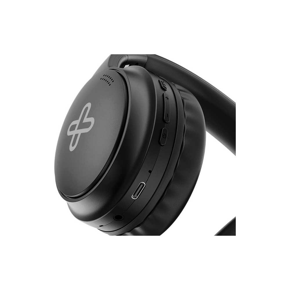 Auricular Con Microfono Klip Knh-300bk Escape Mic/Anc/Bt/3.5mm/Negro - Imagen 3