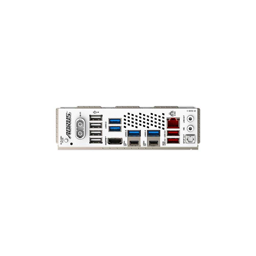 Placa Madre Gigabyte Am5 X870 Aorus Elite Wifi7 Ice Ddr5 S/R/Hdmi/4m2/Usb3.2/Atx - Imagen 5