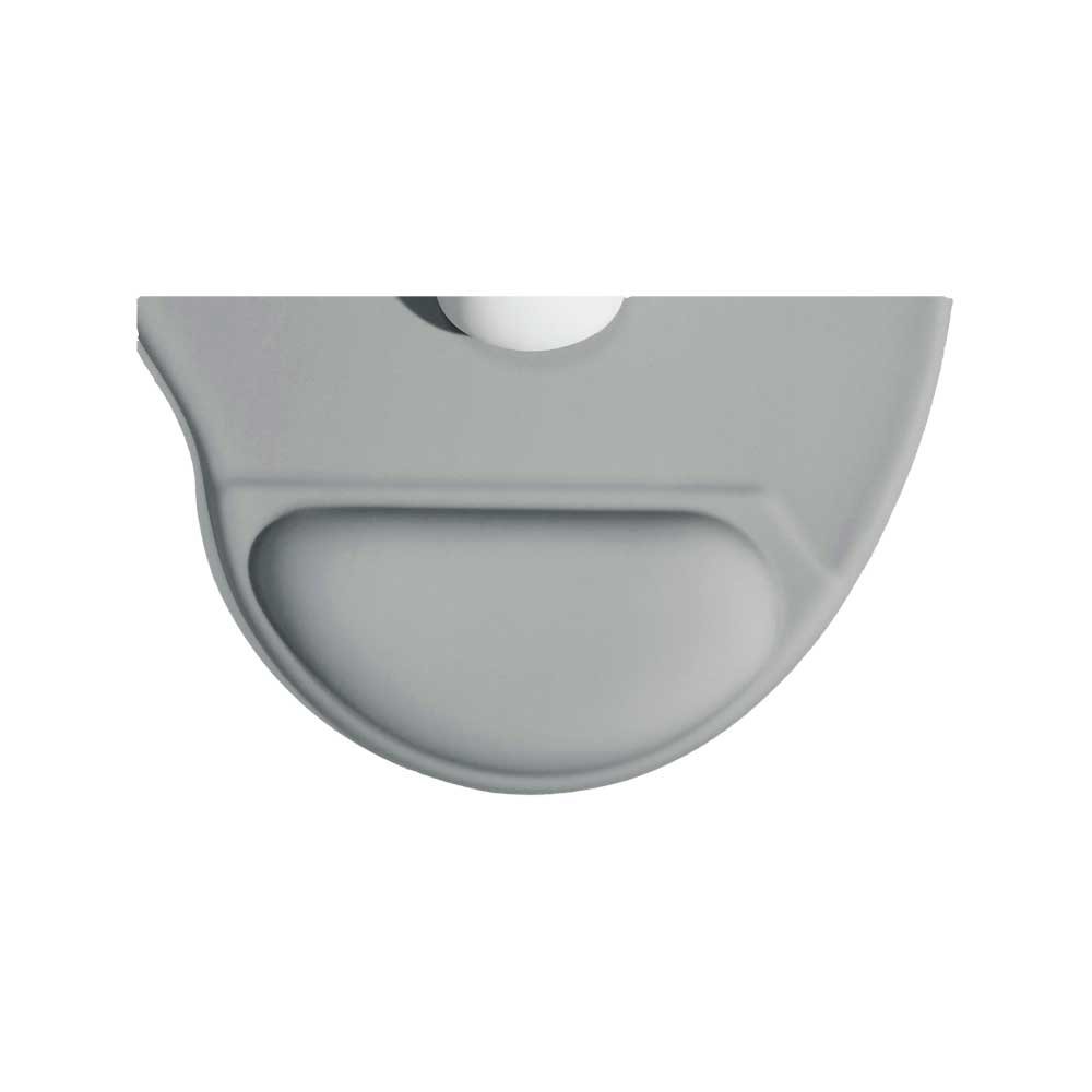Mouse Pad Ftxmpg01-Gn 31x27cm Con Apoyo De MuñEca En Gel Gris - Imagen 2