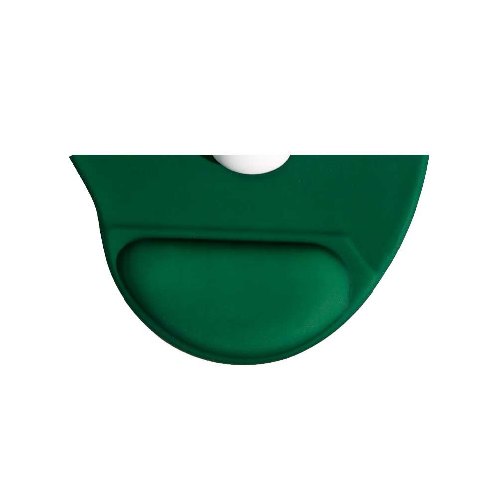 Mouse Pad Ftxmpg01-Gr 31x27cm Con Apoyo De MuñEca En Gel Verde - Imagen 2