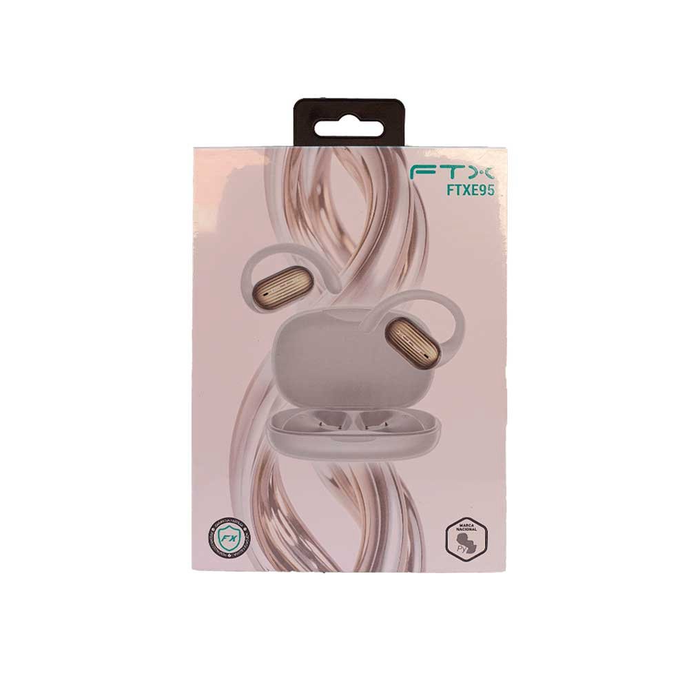 Auricular Con Microfono Ftx E95-Bg Bt/Mic/Touch/Ipx6 Beige - Imagen 6