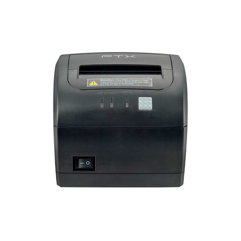 Impresora Termica Directa Ftx Recibos 3" Ftxp-80s Usb/Red/Serial/Rj-11 Cut Neg/Bivo/Cab-Us - Imagen 2