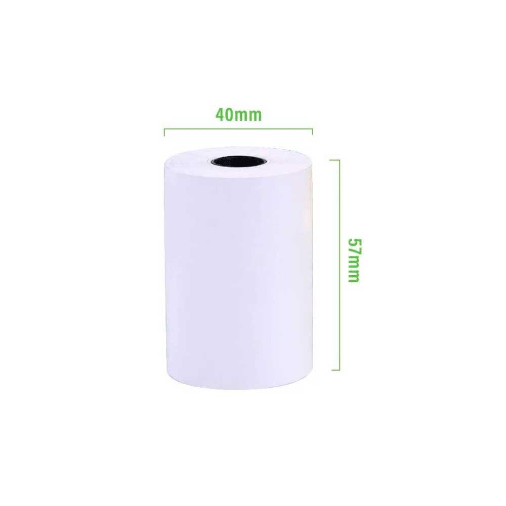 PAPEL TERMICO FTX 57MM X 40MM POR 100 UNIDADES PRT5740 - Imagen 3