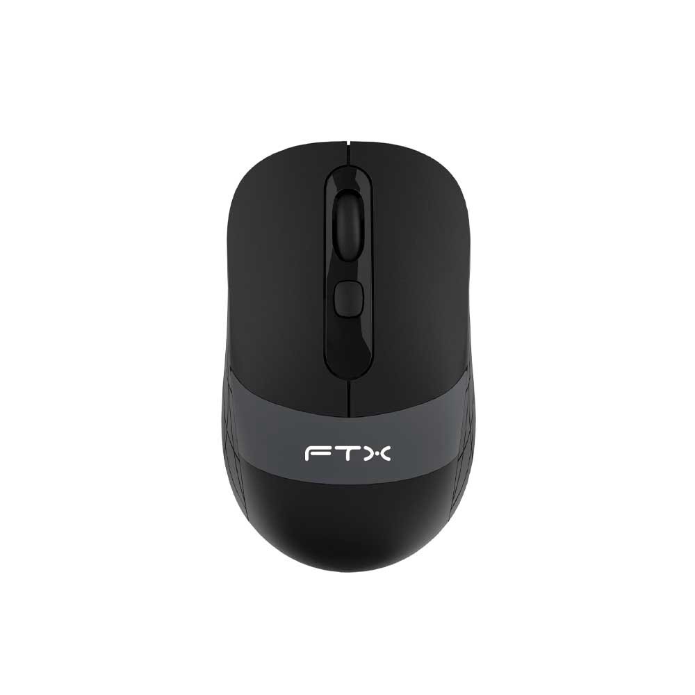 MOUSE FTX WIRELESS FTXMW73 2400DPI/4 BOTONES/GRIS CON NEGRO
