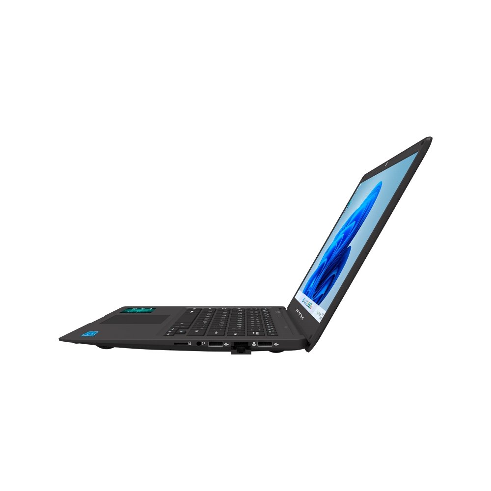 Notebook Ftx N14-C2564in Cel 1.1/4g/256ssd/W11h/14" Hd/Rj-45/Negro + Funda - Imagen 5