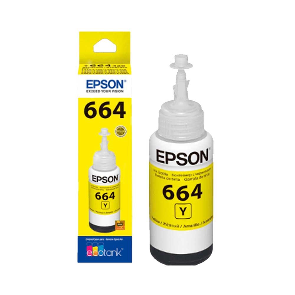 Tinta Epson T664 420 Amarillo L1xx/L2xx/L3xx/L5xx T66420-Al 70ml