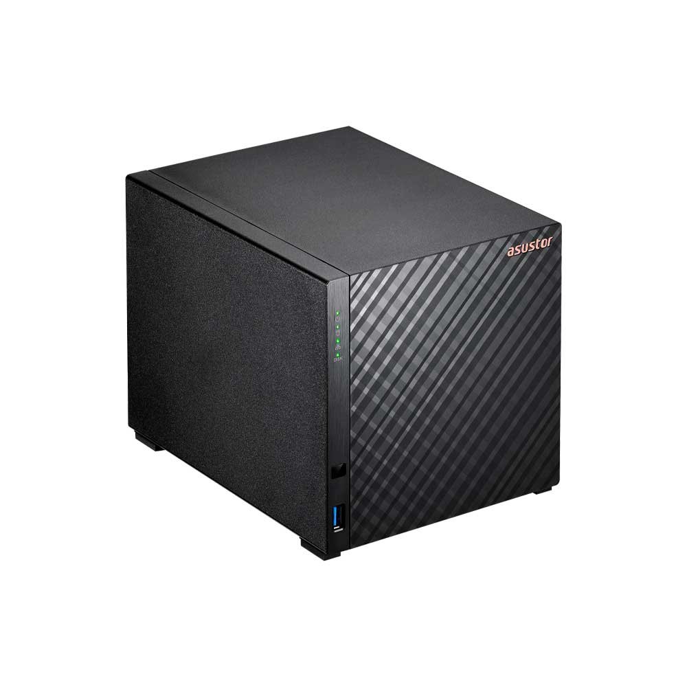 Almacenamiento Nas Asustor As1204t Qc 1.7/4bay/1g/2.5gblan/3 Usb3.2 - Imagen 2
