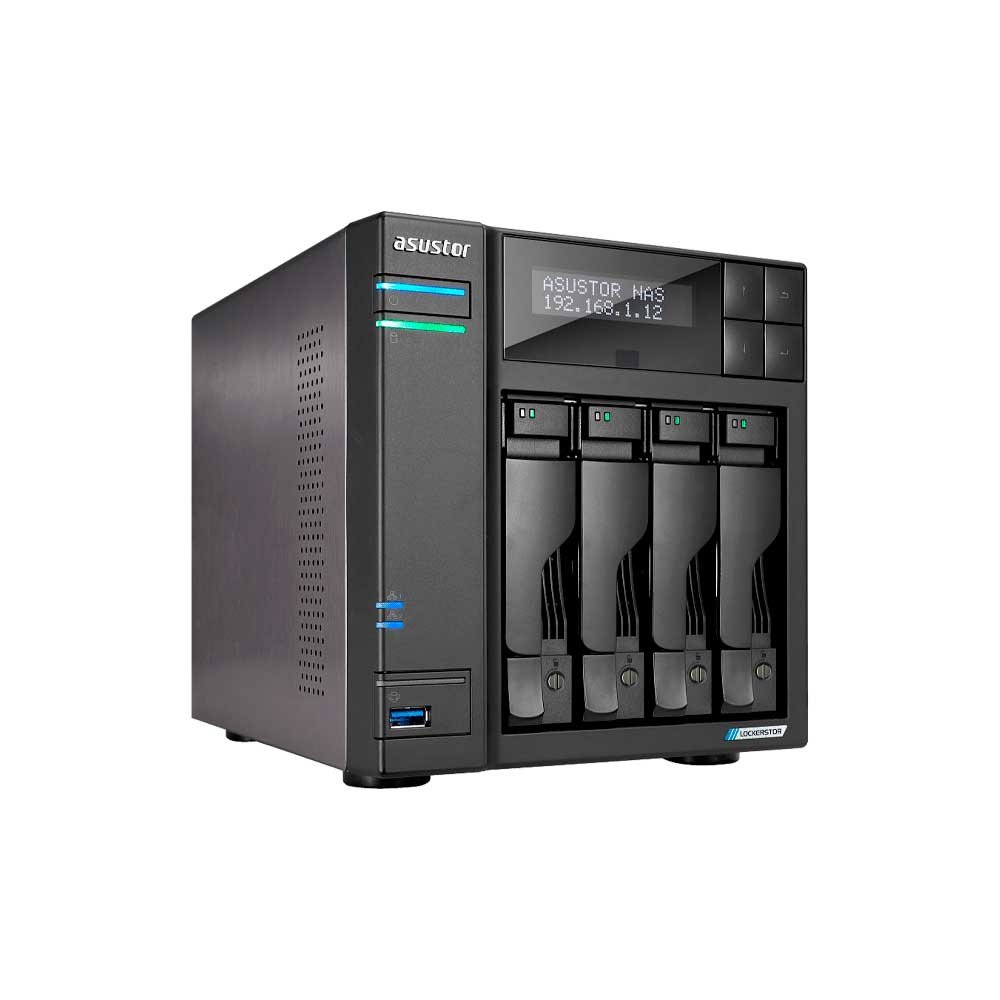 Almacenamiento Nas Asustor As6704t V2 Qc 2.0/4bay/4g/4 M.2/2-Gblan/Hdmi/2 Usb3.2 - Imagen 2