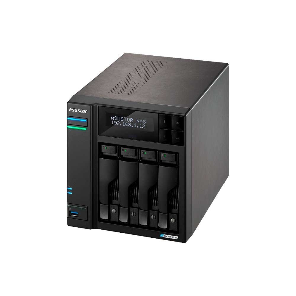 Almacenamiento Nas Asustor As6704t V2 Qc 2.0/4bay/4g/4 M.2/2-Gblan/Hdmi/2 Usb3.2 - Imagen 3