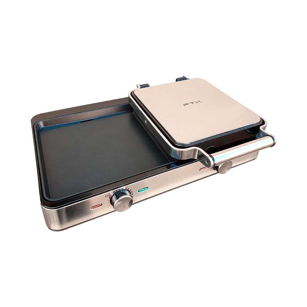 Parrilla Electrica Ftx 2100w 220v Grill 2 En 1 Eg2-718 - Imagen 3