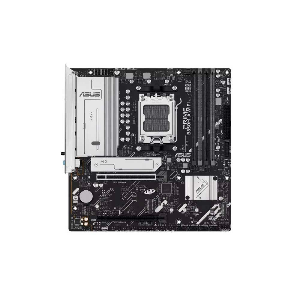 Placa Madre Asus Am5 Prime B850m-A Wifi Ddr5 S/R/Hdmi/Dp/3m2/Usb3.2/Matx - Imagen 2