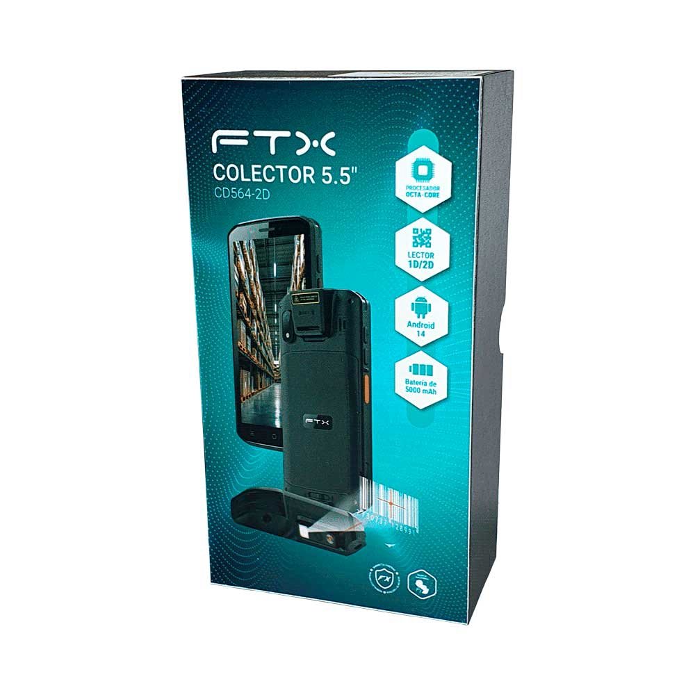 COLECTOR FTX 5.5" HD+ IPS 2.3GHZ/ 64GB/4G/ 2D/13MP/ LTE/BT/ ANDRIOID 14 CD564-2D - Imagen 6