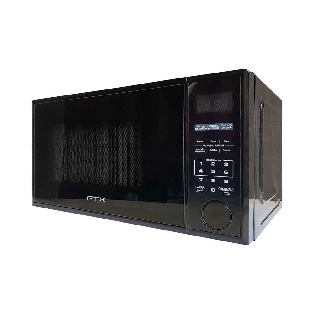 MICROONDAS FTX 20L 1150W 220V DIGITAL C/LUZ INTERNA NEGRO MW2-201 - Imagen 2
