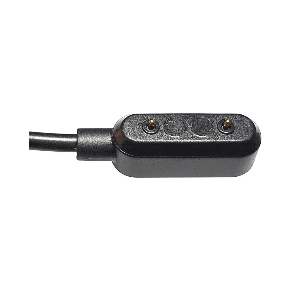 CABLE CARGADOR SMARTWATCH FTX 2 PINES VERSION 2 NEGRO P/G12 - Imagen 2