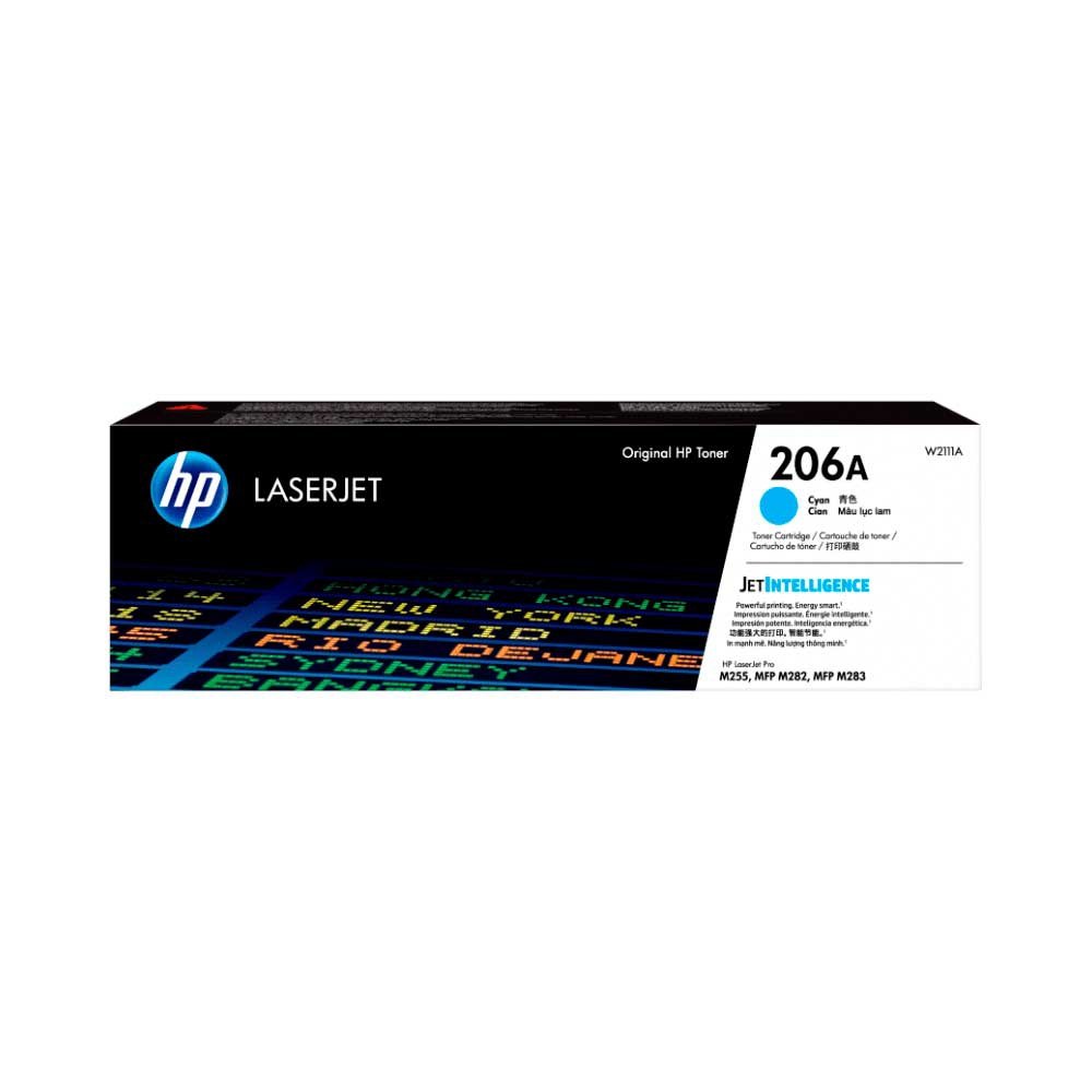 Toner Hp 206a Cian W2111a M255/Mfp M282/Mfp M283