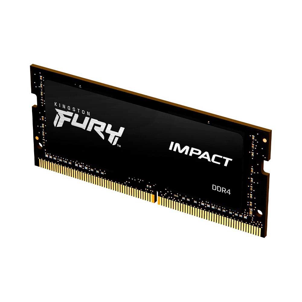 Memoria Ram P/ Nb Ddr4 8gb 3200 Kingston Fury Impact Bk Kf432s20ib/8 Xmp - Imagen 2