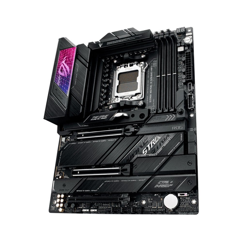 Placa Madre Asus Am5 Rog Strix X670e-E Gaming Wifi S/R/Hdmi/Dp/Wifi/4m2/Dp/Usb3.2/Ddr5/Atx - Imagen 4