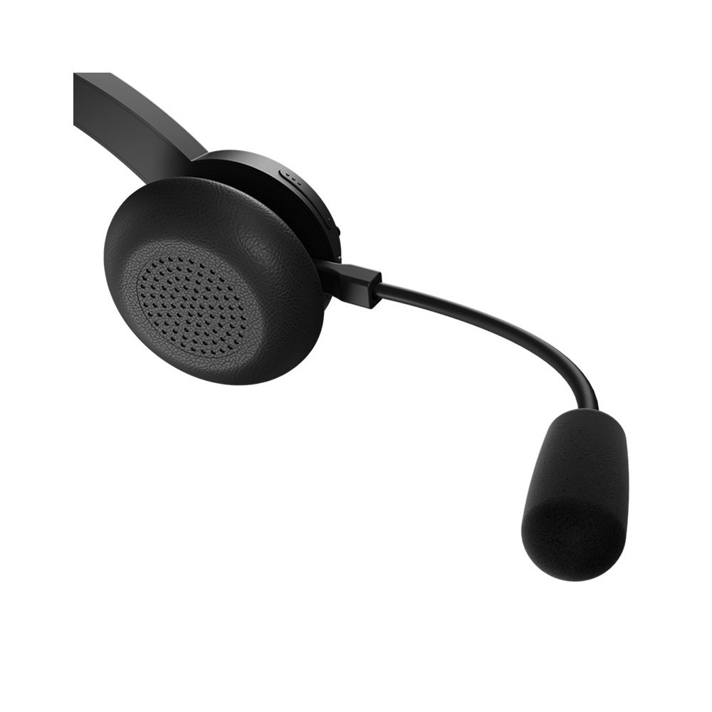 Auricular Con Microfono Klip Kch-905 Crystalcom Pro C/Base Wireless/Bt/1jack Negro - Imagen 3