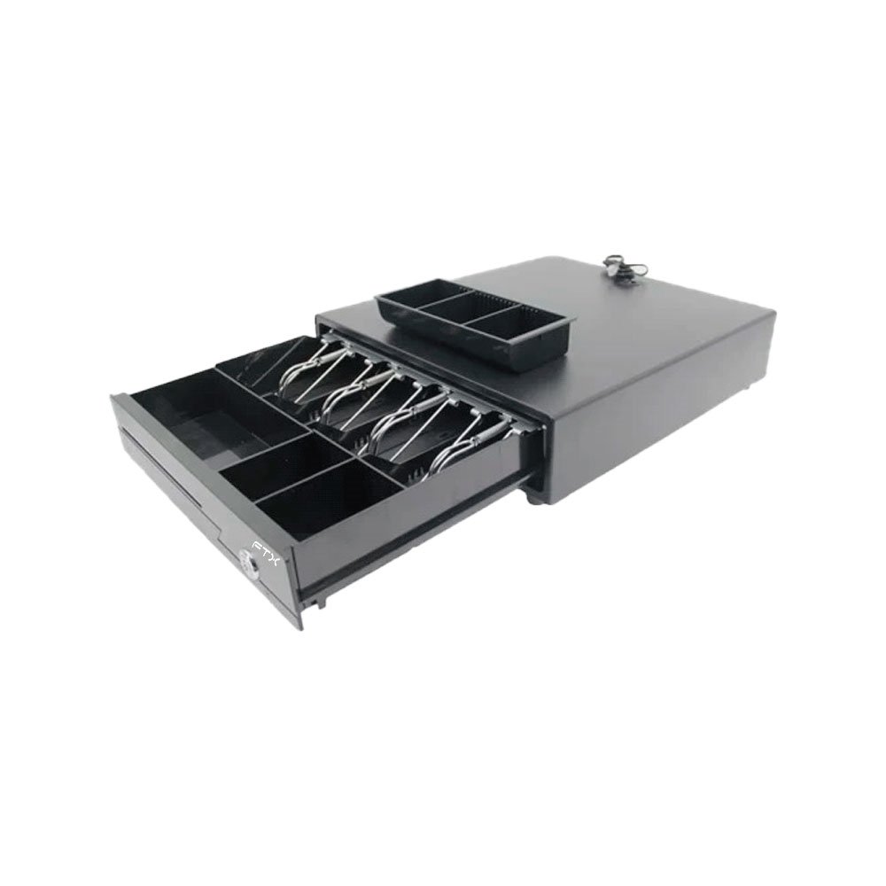 Caja De Dinero Ftx Las-335 Acero Rj11/4b/5m/1r 335mm X 360mm X 80mm - Imagen 3