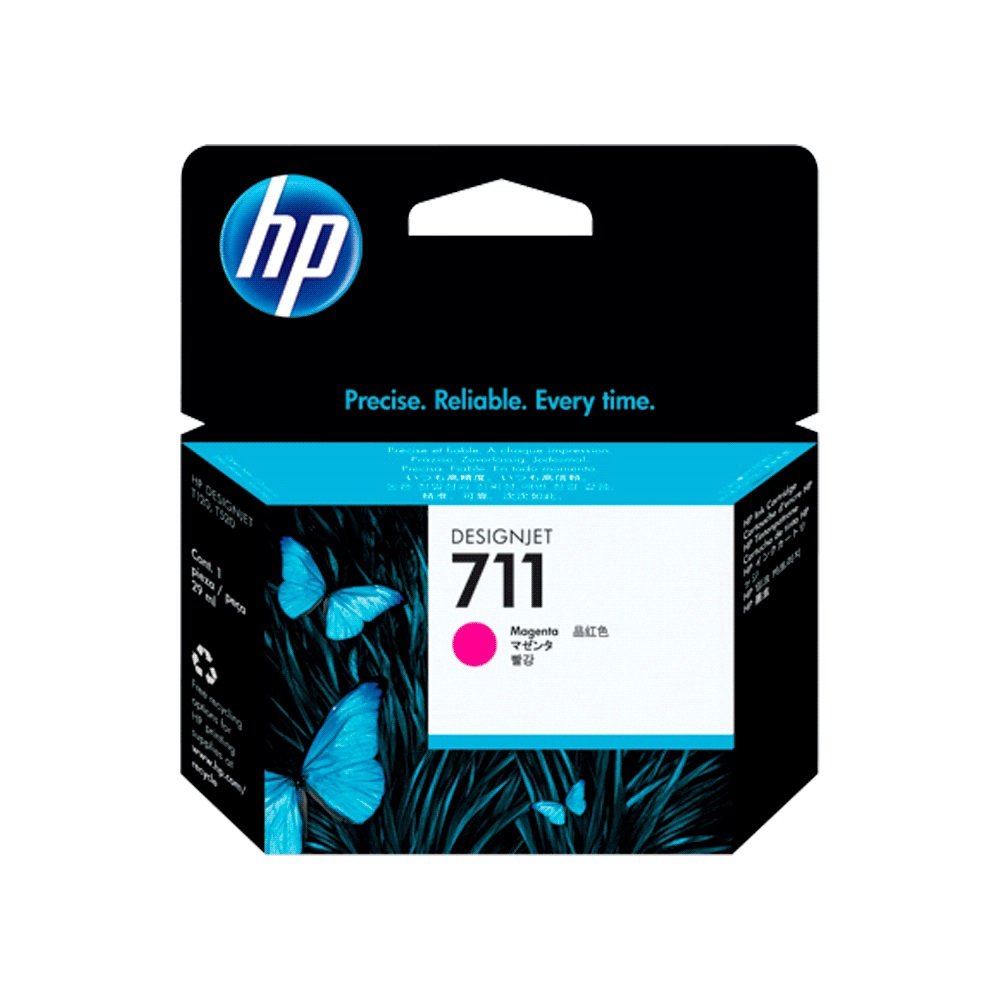 Tinta Hp 711 Magenta Cz131a 29ml