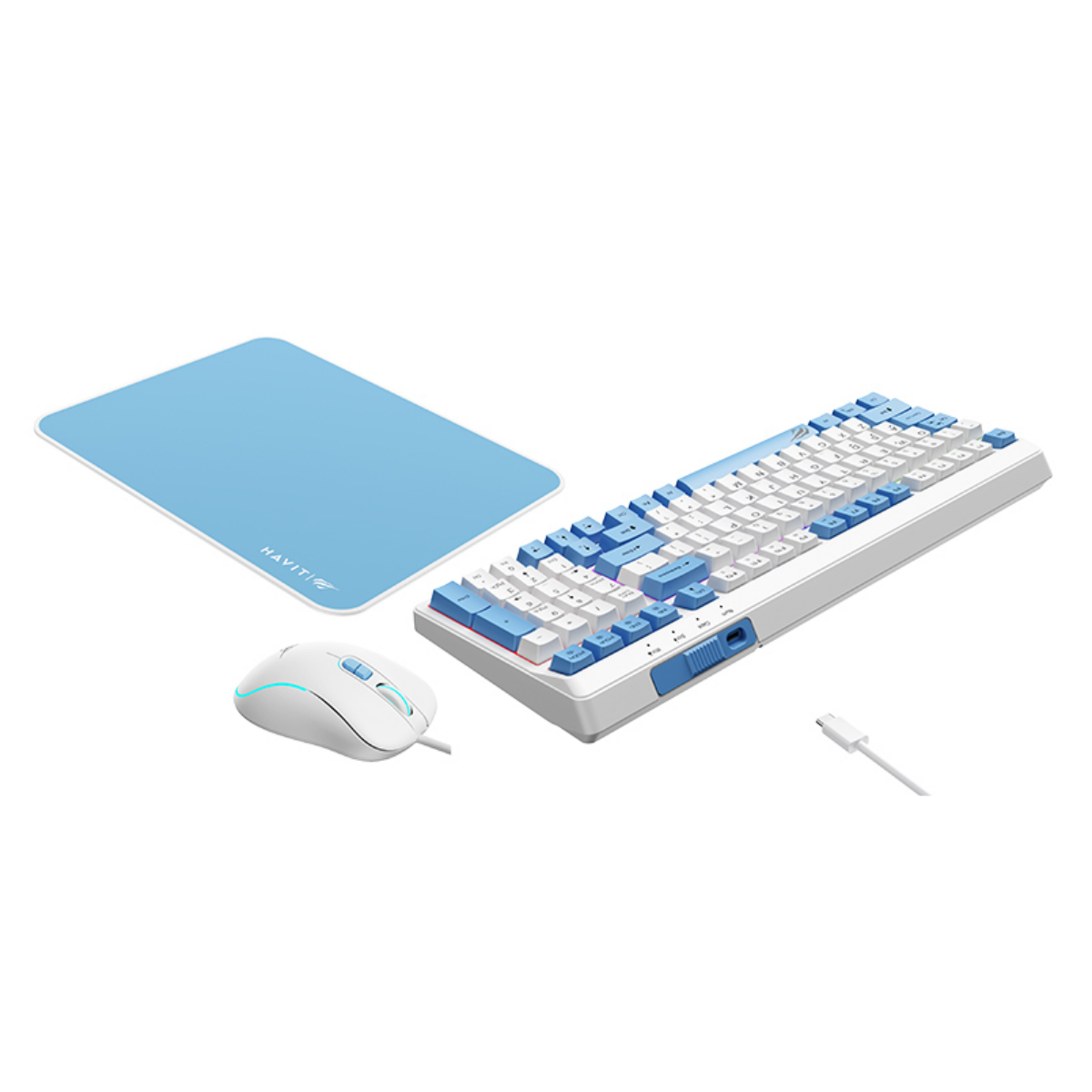 Combo Havit KB897CM Teclado y Mouse USB Negro - Imagen 3